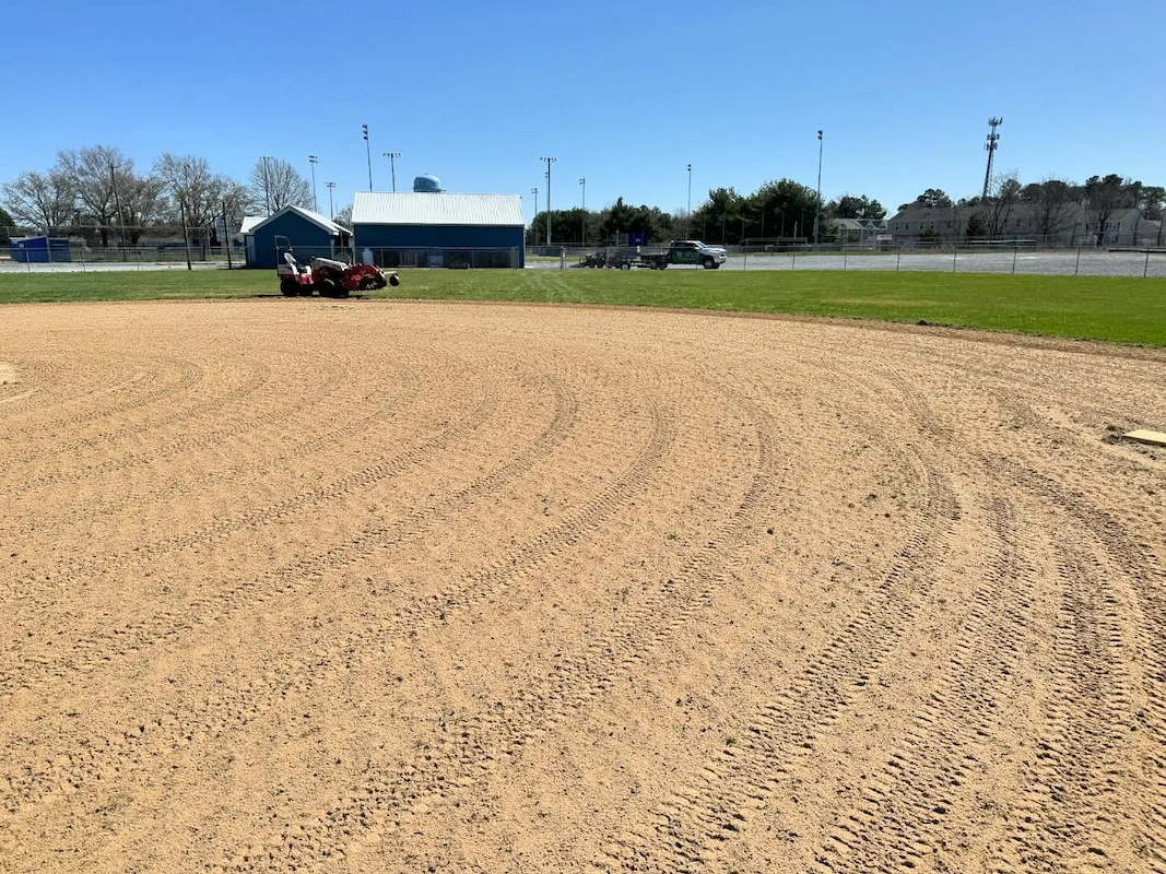 Level playable field Harvest Turf Care Sussex County DE